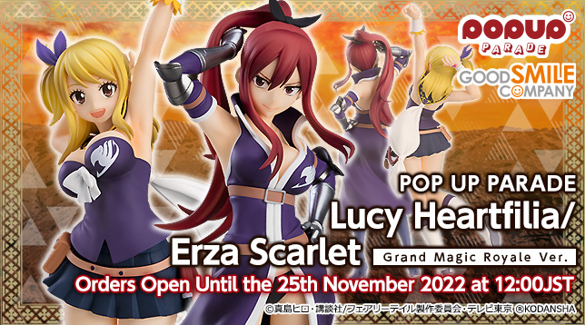 POP UP PARADE Erza Scarlet e Lucy Heartfilia: Grand Magic Royale Ver.